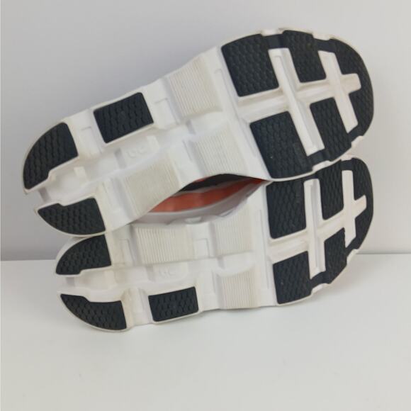 ON Men's SZ 11 Cloud monster 2 Road Running Shoe In White Flame EUC - Picture 7 of 9